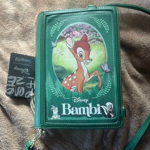 Nwt loungefly Bambi crossbody